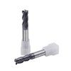 Fresa de extremidade  quadrada, de comprimento regular EMA03 (4 estrias)