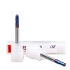 Fresa de carbonato EMB17 HRC65, fresa naco-revestida 45 ° Espiral / Modelo Regular EMB