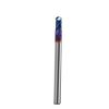 Fresa de carbonato EMB17 HRC65, fresa naco-revestida 45 ° Espiral / Modelo Regular EMB