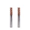 Fresa de carboneto (4 estrias) de raio EMC10 X5070, comprimento longo