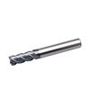 Fresa quadrada de carbonato (4 estrias) para aço, e titânio EMD02