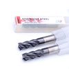Fresa de carboneto (4 estrias) para aço e titânio tipo desigual EMD03