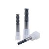 Fresa de carboneto raio de canto (4 estrias) para aço e titânio EMD04