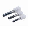Fresa de carboneto raio de canto (4 estrias) para aço e titânio EMD04