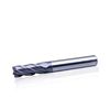 Fresa de carboneto raio de canto (4 estrias) para aço e titânio EMD04